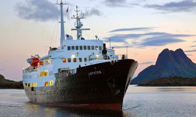 Le MS Lofoten, navire vétéran de la mer du Nord